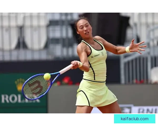 轰出11记Ace郑钦文强势晋级WTA1000罗马站32强